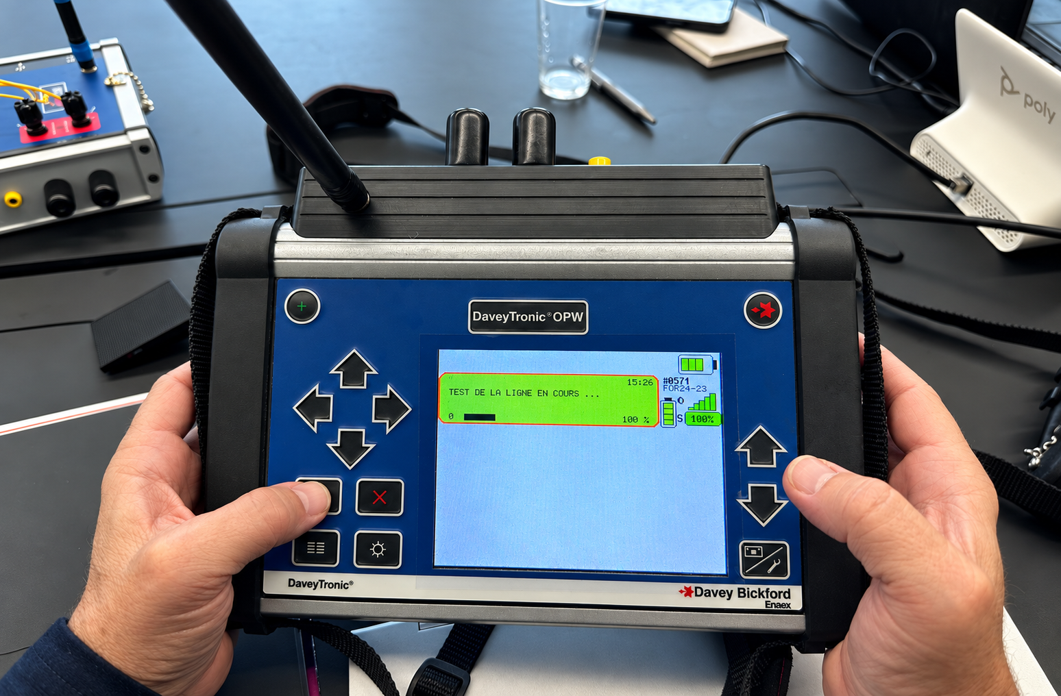 Console de tir électronique option 8